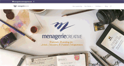 Desktop Screenshot of menageriecreative.com